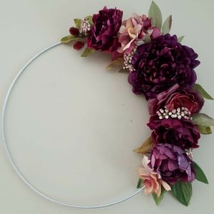 Handcrafted Hoop Wreath